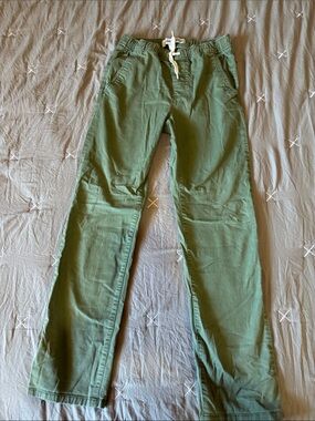 Old Navy Olive Drawstring Jogger Pants
